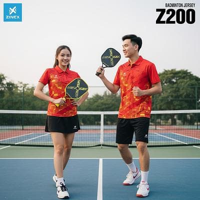 Áo Cầu Lông, Bóng Chuyền, Pickleball Zinex - Z200 (Nữ)