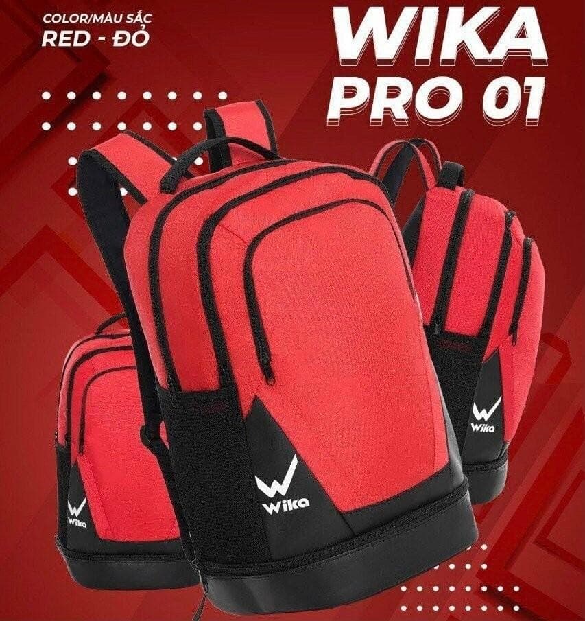 Balo Wika  Pro 01 - Balo Wika Màu Đỏ