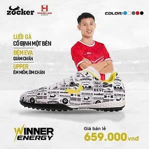 GIÀY ZOCKER WINNER - TRẮNG