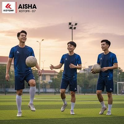 Quần Áo Bóng Đá KOTOMI  - AISHA (KTM - 07) - Màu Tím Than