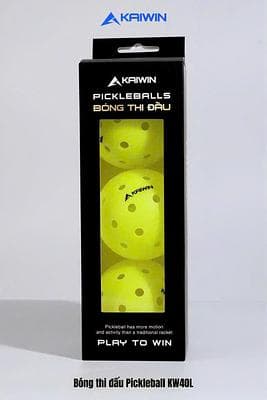 Hộp 3 Bóng Thi Đấu Pickleball Kaiwin 