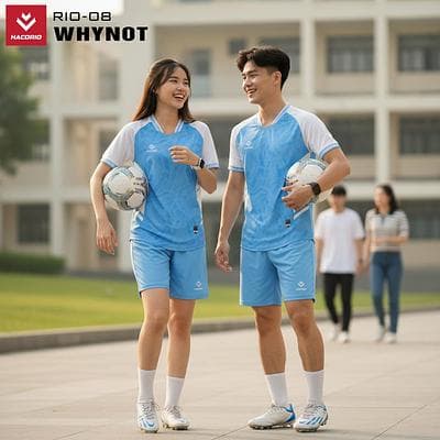 Quần Áo Bóng Đá HACORIO - WHY NOT (RIO - 08) - Màu Xanh Mc