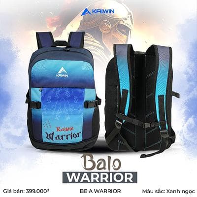 Balo Thể Thao Kaiwin Warrior - Màu Xanh Ngọc