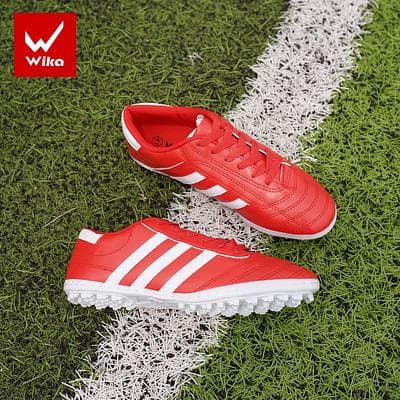 Giày 3 Sọc Wika - Đỏ 