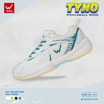 Giày Thể Thao Wika Tyno - Trắng
