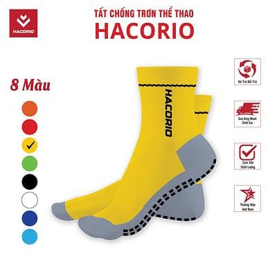 Tất Chống Trơn HACORIO - Màu Vàng