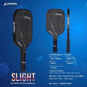 VỢT PICKLEBALL KAIWIN SLIGHT T1000 16MM