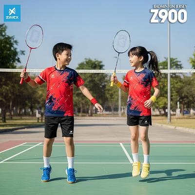 Áo Cầu Lông, Bóng Chuyền Zinex - Z900 (Trẻ em)