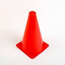 Chóp Vận Động Tập Luyện 18cm - Đỏ