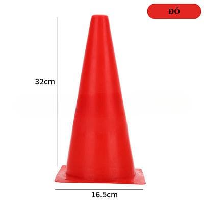 Chóp Vận Động tập luyện 32cm - Đỏ