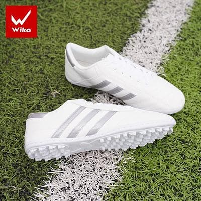 Giày 3 Sọc Wika - Trắng Bạc