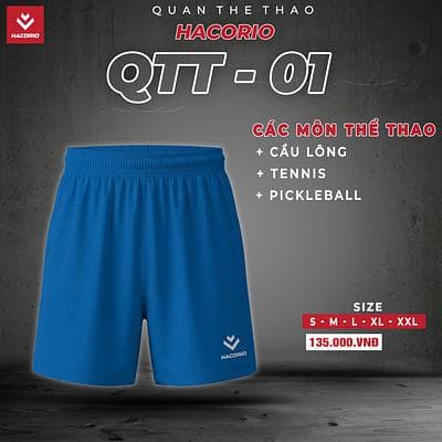 Quần Thể Thao HACORIO QTT - 01 - Nam - Xanh Bích