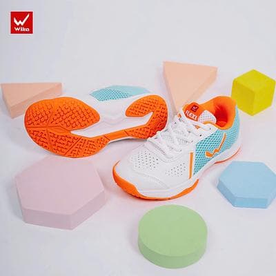 Giày thể thao Wika Flexi - Trắng xanh ngọc