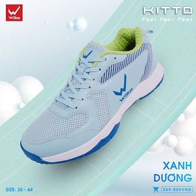 Giày thể thao Wika Kitto - Xanh Dương