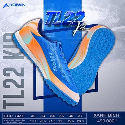 Giày Bóng Đá Kaiwin Tiến Linh TL22 Kids 