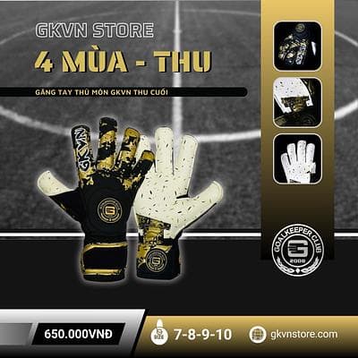 Găng Tay Thủ Môn GKVN - 4 Mùa