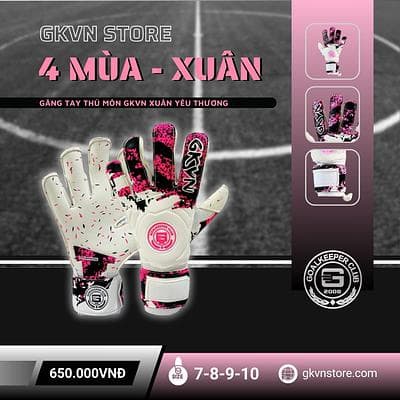Găng Tay Thủ Môn GKVN - 4 Mùa - GKVN - Xuân Yêu Thương