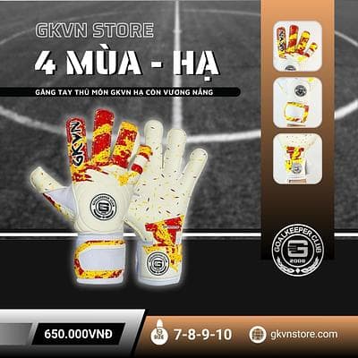 Găng Tay Thủ Môn GKVN - 4 Mùa - GKVN - Hạ Còn Vương Nắng