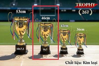 Cup VT2067 Vàng 46cm