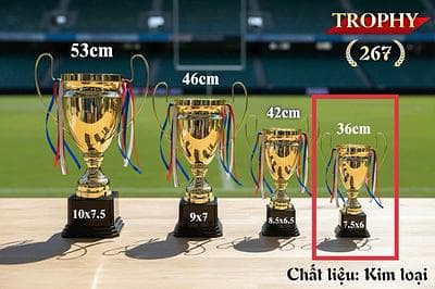 Cup VT2067 Vàng 36cm