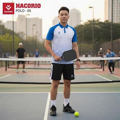 Áo Polo Thể Thao HACORIO (Polo - 05) - Xanh Bích