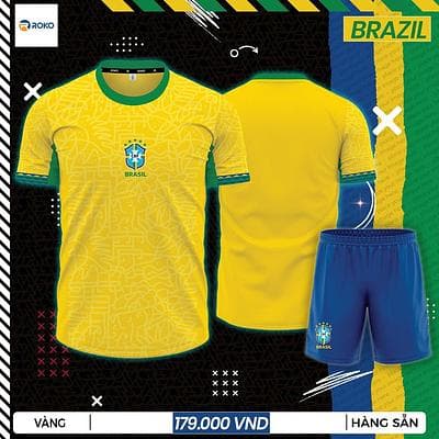 Quần Áo Bóng Đá Đội Tuyển Brazil