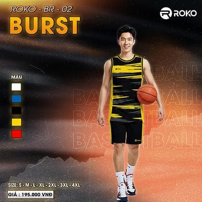 Quần Áo Bóng Rổ ROKO - BURST (BR - 02)