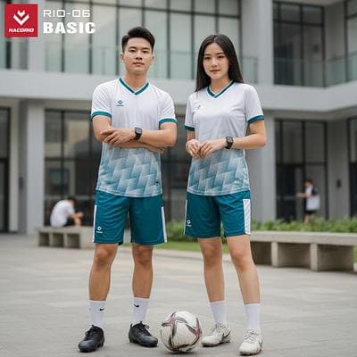 Quần Áo Bóng Đá HACORIO - RIO - BASIC (RIO - 06) - Xanh Lý