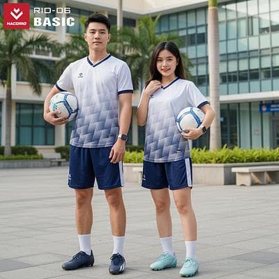 Quần Áo Bóng Đá HACORIO - RIO - BASIC (RIO - 06) - Tím Than