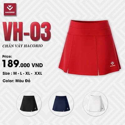 Chân Váy HACORIO - VH - 03 - Đỏ