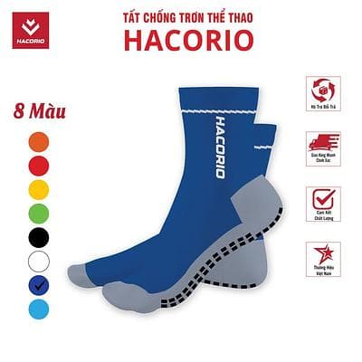 Tất Chống Trơn HACORIO - Màu Xanh Bích