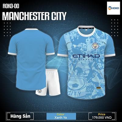 Quần Áo Bóng Đá CLB Man City Training