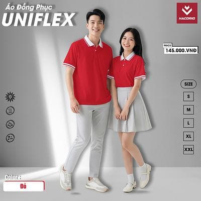 Áo Đồng Phục ADP - 02 (UNIFLEX) - Nữ