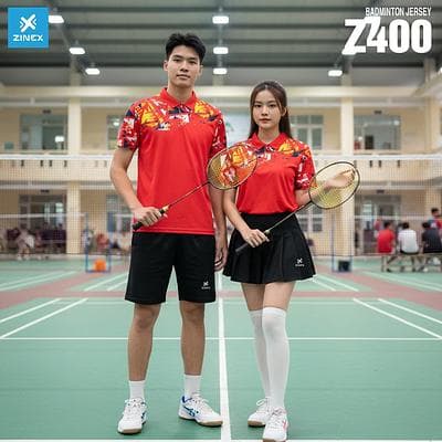 Áo Cầu Lông, Bóng Chuyền, Pickleball Zinex - Z400 (Nữ)