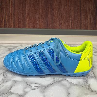 Giày Bóng Đá Toni - 11Pro (Đế Cao Su) - Màu Xanh Ya