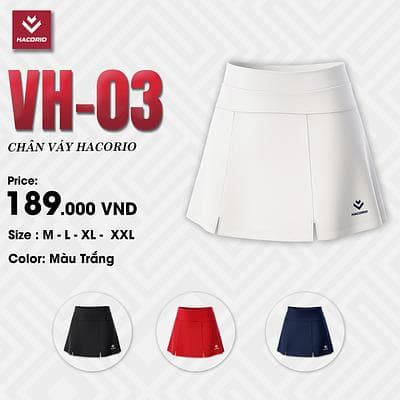 Chân Váy HACORIO - VH - 03 - Trắng