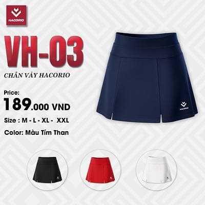 Chân Váy HACORIO - VH - 03 - Tím Than