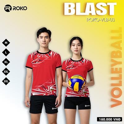 Quần Áo Bóng Chuyền - BLAST - (VLB - 03) - Nữ