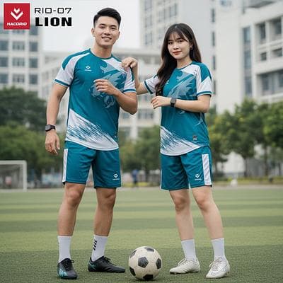 Quần Áo Bóng Đá HACORIO - RIO - LION (RIO - 07) - Xanh Lý