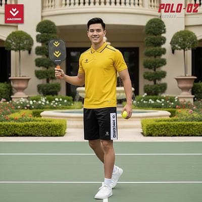Áo Polo Thể Thao HACORIO (Polo - 02) - Vàng