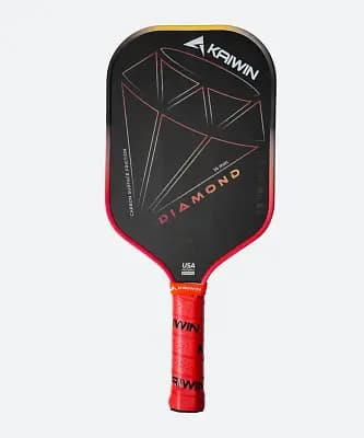 Vợt Pickleball Kaiwin Diamond 16mm  - Đỏ