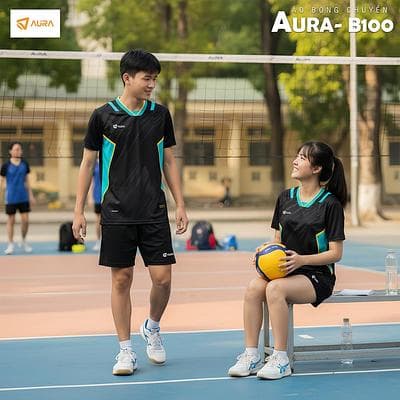 Quần Áo Bóng Chuyền AURA - B100 NỮ ( AURA - B100 - NU)