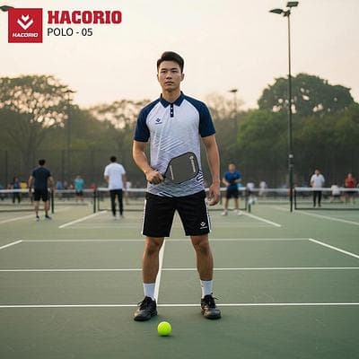 Áo Polo Thể Thao HACORIO (Polo - 05) - Tím Than