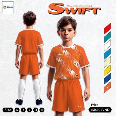 Quần Áo Bóng Đá ROKO - SWIFT (ROKO - 03) Trẻ Em