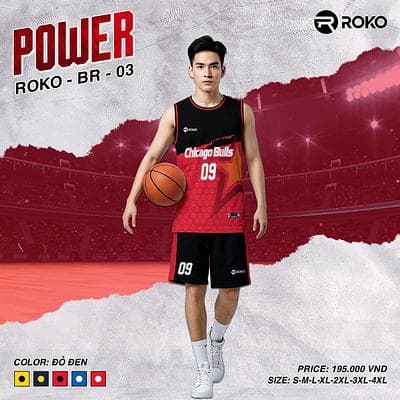 Quần Áo Bóng Rổ ROKO - POWER (BR - 03)