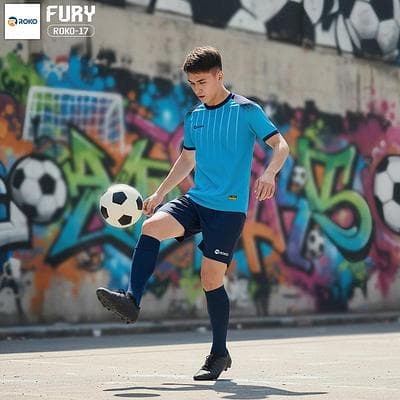 Quần Áo Bóng Đá FURY - Xanh Ya
