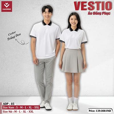 Áo Đồng Phục CHP - 01 (VESTIO) - Nữ