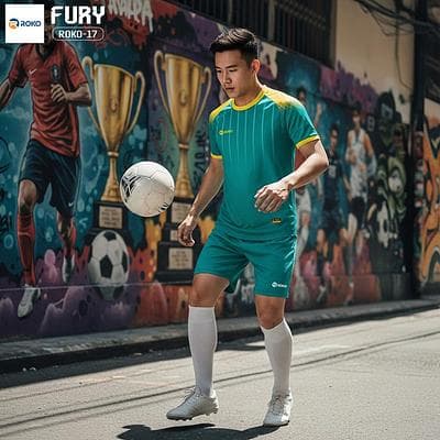 Quần Áo Bóng Đá FURY - Xanh Ngọc