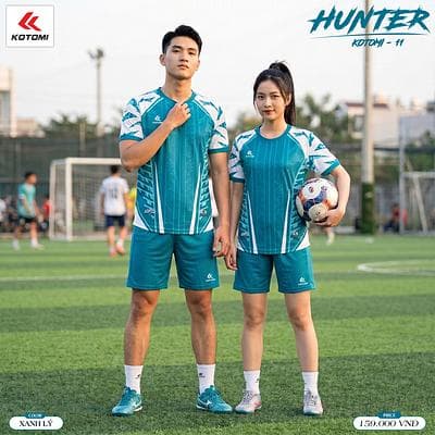 Quần Áo Bóng Đá KOTOMI - HUNTER  (KTM-11) - Xanh Lý