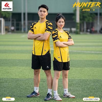 Quần Áo Bóng Đá KOTOMI - HUNTER  (KTM-11) - Vàng
